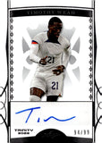 2022 Timothy Weah Autograph Leaf Trinity Soccer AUTO 94/99 #BA-TW1 TEAM USA