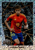 2024 Lamine Yamal Leaf Soccer LIGHT BLUE SHIMMER PROMO #90B-4 SPAIN