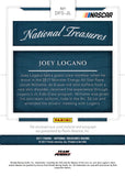 2017 Joey Logano Relic Autograph Panini National Treasures Racing DUAL FIRESUIT AUTO RELIC GOLD 10/10 #DFS-JL TEAM PENSKE