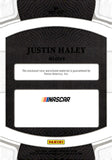 2023 Justin Haley Relic Panini National Treasures RACE DAY TREAUSRES RELIC 05/25 #RDT-JHY