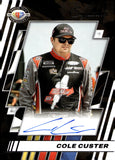 2023 Cole Custer Autograph Panini Donruss Racing 75th ANNIVERSARY SIGNATUES AUTO  #75-CC