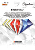 2023 Dale Inman Autograph Panini Donruss Racing 75th ANNIVERSARY SIGNATUES AUTO #75-DI