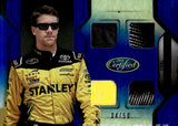 2016 Carl Edwards Relic Panini Certified Racing CERTIFIED MATERIALS BLUE RELIC 34/50 #CM-CE
