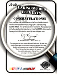 2009 Austin Dillon Autograph Press Pass Racing UNDISCOVERED ELEMENTS AUTO 119/130 #UE-AD