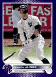 2022 Aaron Judge Topps Series 1 PURPLE #99 NEW YORK YANKEES