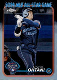 2024 Shohei Ohtani Topps Chome Update ALL-STAR GAME #ASGC-18 LOS ANGELES DODGERS 1
