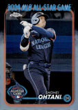 2024 Shohei Ohtani Topps Chome Update ALL-STAR GAME #ASGC-18 LOS ANGELES DODGERS 2