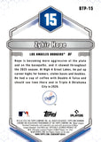 2026 Zyhir Hope Bowman BOWMAN CHROME BOWMAN TOP 100 GOLD 24/50 #BTP-15 LOS ANGELES DODGERS