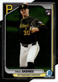2024 Paul Skenes Rookie Bowman BOWMAN CHROME ROOKIE #31 PITTSBURGH PIRATES 1