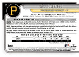 2024 Paul Skenes Rookie Bowman BOWMAN CHROME ROOKIE #31 PITTSBURGH PIRATES 3