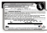 2024 Caleb Bonemer Bowman 1st BOWMAN CHROME REFRACTOR #BDC-31 CHICAGO WHITE SOX 2