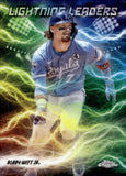 2025 Bobby Witt Jr. Topps Chrome LIGHTNING LEADERS #LL-10 KANSAS CITY ROYALS