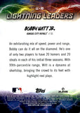 2025 Bobby Witt Jr. Topps Chrome LIGHTNING LEADERS #LL-10 KANSAS CITY ROYALS