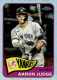 2021 Aaron Judge Topps Chrome 1965 THROWBACK #TH65-33 NEW YORK YANKEES