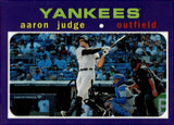 2020 Aaron Judge Topps Heritage PURPLE CHROME #THC-395 NEW YORK YANKEES