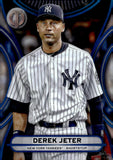 2025 Derek Jeter Topps TRIBUTE BLUE 122/150 #2 NEW YORK YANKEES
