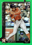 2025 Cam Smith Topps Update Series ROOKIE GREEN FOIL 13/99 RC #298 HOUSTON ASTROS