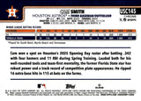 2025 Cam Smith Topps Chrome Update Rookie BLUE REFRACTOR 078/150 RC #USC145 HOUSTON ASTROS