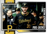 2026 Paul Skenes Topps Series 1 DUGOUT PEEKS #100 PITTSBURGH PIRATES