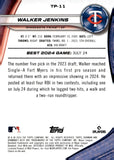 2024 Walker Jenkins Bowman's Best TOP PROSPECT BLUE Xfractor 104/150 #TP-11 MINNESOTA TWINS