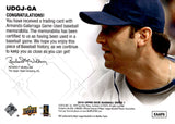 2010 Armando Galarraga Relic Upper Deck Series 1 UD GAME JERSEY #UDGJ-GA DETROIT TIGERS