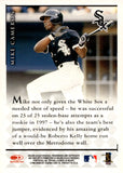 1995 Mike Cameron Autograph Donruss SIGNATURE SERIES CHICAGO WHITE SOX