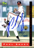 1993 Paul Shuey Autograph Classic Best CLASSIC GAMES AUTOGRAPH CANTON-AKRON INDIANS