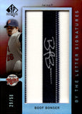 2007 Boof Bonser Autograph Upper Deck SP AUTHENTIC LETTER RELIC AUTOGRAPH 29/50 #BL-13 MINNESOTA TWINS