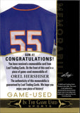 2024 Orel Hershiser Relic Leaf IN THE GAME USED GAME USED MEMORABILIA 22/35 #GUM-41 NEW YORK METS