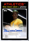 2020 Blue Moon Odom Autograph Topps Archives SIGNATURE SERIES AUTO #FFA-BMO OAKLAND ATHLETICS