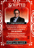 2024 Tom Bernger Leaf Pop Century AUTO AUTOGRAPH SCRIPTED 3/5 #SC-TB2 MAJOR LEAGUE