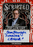 2024 Tom Bernger Leaf Pop Century AUTO AUTOGRAPH SCRIPTED 3/5 #SC-TB2 MAJOR LEAGUE