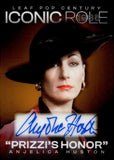 2025 Anjelica Huston Leaf Pop Century AUTO AUTOGRAPH ICONIC ROLE 1/1 #IR-AH1 THE ADDAMS FAMILY