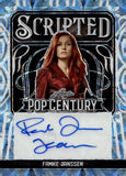 2024 Famke Janssen Leaf Pop Century AUTO AUTOGRAPH 3/6 SCRIPTED "JEAN" #SC-FJ1 X-MEN