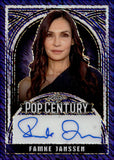 2024 Famke Janssen Leaf Pop Century AUTO AUTOGRAPH 1/8 #BA-FJ1 X-MEN