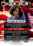 2023 Lea Thompson Leaf Pop Century AUTO AUTOGRAPH KNOCKOUTS 6/6 #K-LT1 BACK TO THE FUTURE