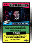 2024 Simu Liu Leaf Pop Century AUTO AUTOGRAPH HEROGRAPHICS 3/3 #H-SL1 SHANG-CHI