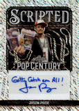 2024 Jason Paige Leaf Pop Century AUTO AUTOGRAPH SCRIPTED "GOTTA CATCH 'EM ALL" 13/20 #SC-JP1 POKEMON