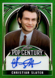 2024 Christian Slater Leaf Pop Century AUTO AUTOGRAPH 1/4 #BA-CS2 INTERVIEW WITH THE VAMPIRE
