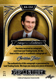 2024 Christian Slater Leaf Pop Century AUTO AUTOGRAPH 2/7 #BA-CS2 INTERVIEW WITH THE VAMPIRE