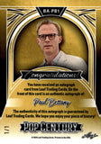 2024 Paul Bettany Leaf Pop Century AUTO AUTOGRAPH 1/1 #BA-PB1 AVENGERS