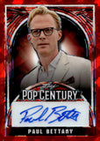 2024 Paul Bettany Leaf Pop Century AUTO AUTOGRAPH 1/1 #BA-PB1 AVENGERS