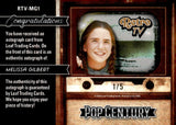 2024 Melissa Gilbert Leaf Pop Century AUTO AUTOGRAPH RETRO TV 1/5 #RTV-MG1 LITTLE HOUSE ON THE PRAIRIE