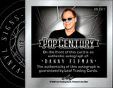 2025 Danny Elfman Leaf Pop Century AUTO AUTOGRAPH VINYL SIGNS 1/2 #VS-DE1 NIGHTMARE BEFORE CHRISTMAS