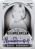2024 Mariel Hemingway Leaf Pop Century AUTO AUTOGRAPH 1/1 PRINTING PLATE #BA-MH1 BAD MOON