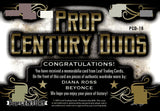 2021 Diana Ross Beyonce' Leaf Pop Century RELIC PROP CENTURY DUOS 16/30 #PCD-18