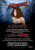 2024 Carmen Electra Leaf Pop Century AUTO AUTOGRAPH HORROR INK 3/6 #HI-GE1 SCARY MOVIE