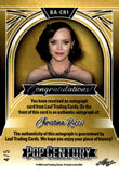 2024 Christina Ricci Leaf Pop Century AUTO AUTOGRAPH 4/5 #BA-CR1 SLEEPY HOLLOW