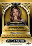 2024 Mira Sorvino Leaf Pop Century AUTO AUTOGRAPH 5/5 #BA-MS2 MIMIC