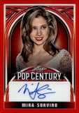2024 Mira Sorvino Leaf Pop Century AUTO AUTOGRAPH 5/5 #BA-MS2 MIMIC